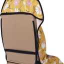 Car Seat Cover Protector Front Seats,for Gym Workout,Running,Swimming,Beach and Hiking,Waterproof Sweat Towel Bucket Seat Covers for Cars SUV Trucks (Chamomile and Yellow, 1Pcs)