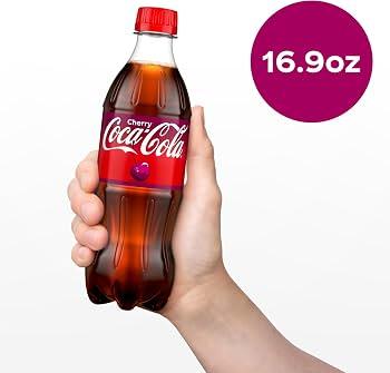 CocaCola Cherry 16.9 FL OZ 24 Pack, BBD May 25 2026