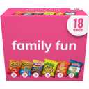 Frito-Lay Snacks Variety Pack, Family Fun Mix, Single Serve Snack Bags, (18 Pack), Ruffles, Fritos, Cheetos, Lay's, Funyuns, Chips EXP: 01/12/2026