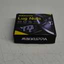 MIKKUPPA 1/2-20 Lug Nuts - Replacement for 1987-2018 Jeep Wrangler JK, 2002-2012 Jeep Liberty, 1993-2010 Jeep Grand Cherokee Aftermarket Wheel - 20pcs Black Closed End Solid Lug Nuts (1.38" long)