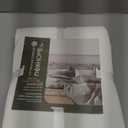 NEXHOME PRO Cotton Duvet Cover Queen Size White, Organic Natural Linen Feel 100% Washed Cotton 3 Pieces Bedding Set with Zipper Closure & Corner Ties, Breathable(No Comforter) (Queen (90"x90"))