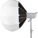 SMALLRIG Lantern Softbox Soft Light Modifier, 26 Inch/65 cm Softbox Diffuser Compatible with SMALLRIG Video Light 120B/120D/220B/220D and Other Bowens Mount Lamps