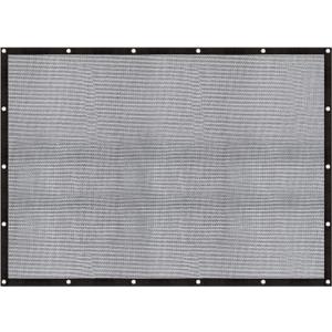 Cool Area 60-70% Shade Cloth Heavy Duty Knitted Mesh Tarp with Grommets 6x8FT Shade Trap for Patio Canopy Garden Porch Greenhouse Pools Dump Truck Dog Kennel Black