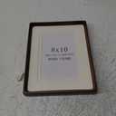 8x10 Wooden Picture Frame with Double Mat - Natural American Black Walnut Wood Photo Frame Matted to 6x8 & 5x7 | Tabletop & Wall | Brown