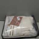 95 Inch Curtains 2 Panel Set for Sliding Door, Light Filtering Linen Pinch Pleated Curtains with Hooks&Rings Sunroom Natural Cream Textured 95 Inches Semi Sheer Drapes for 94 Inch Windows 40" Wx95 L (Birch)