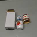 Nesting Dolls Christmas Russian Nesting Dolls Matryoshka Wood Stacking Nested Set 5Pcs Handmade Wooden Stacking Toys