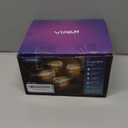 VIPAR Outdoor String Lights 60FT LED Patio Lights LED Waterproof with 26+2 Shatterproof ST38 Edison Bulbs, 2700K Connectable Outside Hanging Light for Porch, Garden, Backyard, Deck, Balcony, Decor