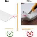 3 x 4 Packs Tabletop Fire Pit Ceramic Wool for Tabletop Firepit Bowl to Extend Burn Time,Firepit Ceramic Fiber Insulation Cotton Core (8in*6in*0.2in)