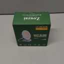 zouzai 1 Pack 4 Inch Black 5CCT Ultra-Thin LED Recessed Ceiling Light with Junction Box, 2700K/3000K/3500K/4000K/5000K Selectable, 9W Eqv 80W, Dimmable led can Lights - ETL and Energy Star Certified