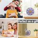 Bimkole Tabletop Diamond Art Kits for Adults Bird, DIY 5D Special Shaped Rhinestone Desk Placement Ornament, Home Office Decor Stand Up Gem Diamond Painting Craft Kit Branches 7.87x7.87inch