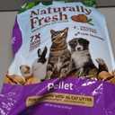 Naturally Fresh Cat Litter Made From Walnut Shells, Pellet Non-Clumping, Sustainable, and Upcycled, 26 Lbs (light brown)