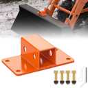 Universal Bolt on Receiver Hitch for Tractor Bucket with 2" Receiver for Compact Tractor, Heavy Duty Tractor Bucket Attachment, Class 3 Max Tow Capacity 6,000 lbs for John Deere, RV, UTV, Truck