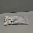 VOGOL Blue Valance Curtains for Living Room, Linen Textured Bird and Flower Print Window Treatment Rod Pocket Window Valances for Bathroom, 52 x 14, One Piece