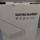 Electric Heated Blanket Heating Blanket Cow Print Throw 50INx60IN Winter Warm Blanket Gift 5 Heat Levels & 12 Hours Auto-Off, Cozy Soft Fleece Sherpa, Machine Washable ETL&FCC Certificated