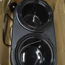 Ovente Dual Buffet Station Slow Cooker & Serving Station - Slo215br