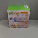 Rechargeable Stepping Stones for Kids, 6pcs Non-Slip Toddler Stepping Stones with Light & Music, Sensory Toys for Indoor and Outdoor Play, Gifts Balance Toys for Toddlers/Kids 3-5 Years Old