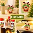 2 x 67 Christmas Ornament - 67 Ornaments for Christmas Tree, Santa Says Six Seven 2025 - Funny 6 7 White Elephant Gifts, Fun for Teen, Kid - Viral Decoration - Meme Acrylic Xmas Gifts