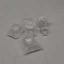 Baderke 5 Sets 5 oz Mini Glass Bottle with Cork Lids Round Small Decorative Jar Ball Shaped Glass