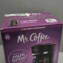 Mr. Coffee 5-Cup Mini Brew Switch Coffee Maker, Black