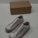 John Varvatos Mens Vulc Laceless Low Top (8.5, White)