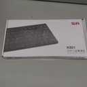 SR Mini Keyboard 2.4G Wireless Thin Light 78 Keys USB Multimedia Small for Pc Computer Laptop (Black)