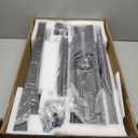 Mobile TV Stand with Power Outlet, Tilting & Swivel Rolling TV Cart for 32-75 Inch TVs, Height Adjustable Portable TV Stand with Shelf, Portrait/Landscape, 88 lbs Capacity, Max VESA 600x400mm