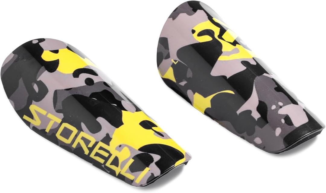 Storelli Shin Guards, Unisex, Flexible & Durable Protection, Ultra-Lightweight, Breathable Air Channels, Large