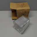 Clear Plastic Liners for Wood Boxes (4x 4.75) l Inserts for Planters (Sell in Pack of 12) (to fit Square 5" Planter) (L050505)
