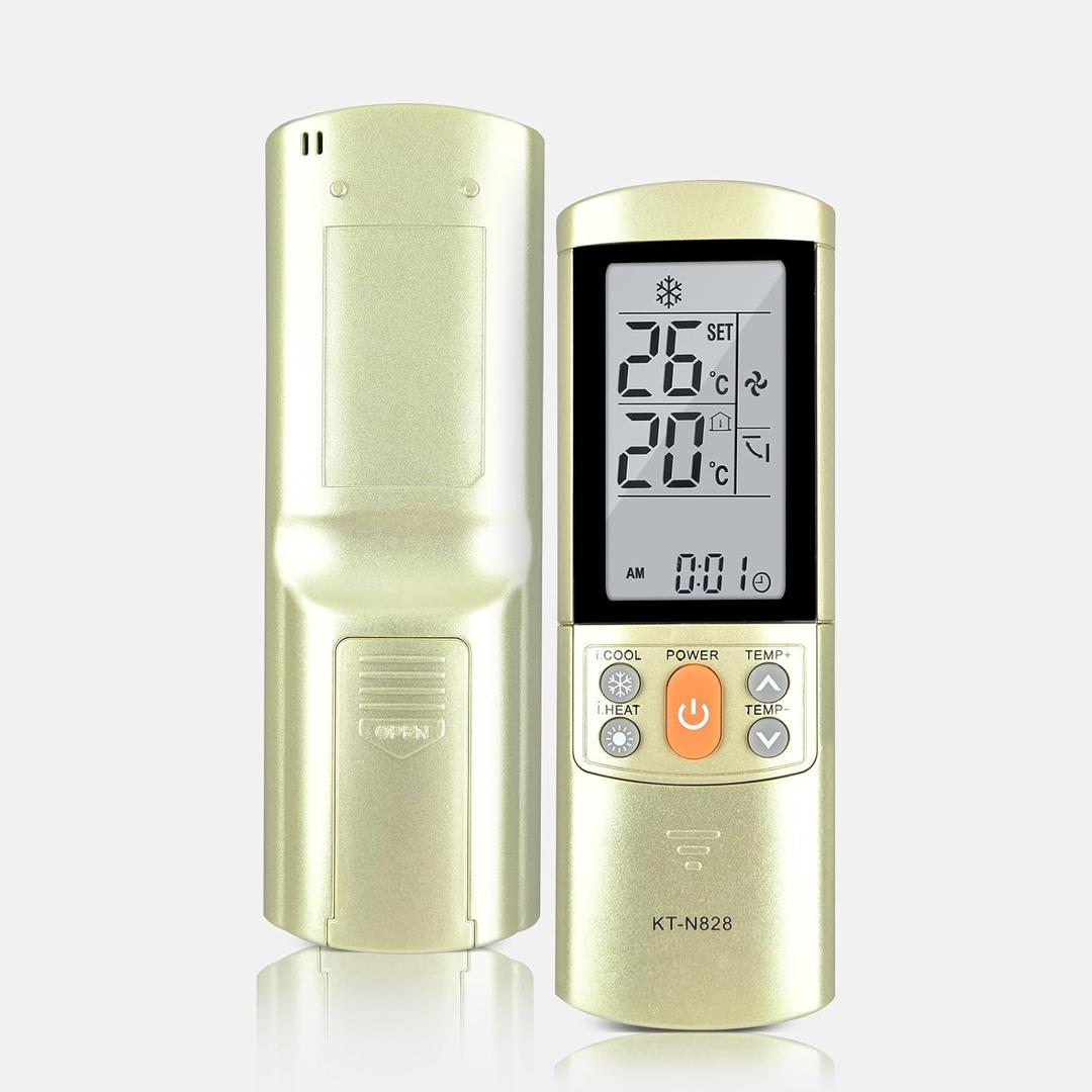 KT-N828 New Universal Air Conditioner Remote Control for Carrier CHIGO ELECTROLUX FUJITSU GOLDSTAR HITACHI LG Mitsubishi or Other Brands of Conditioning