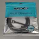 Vabogu Cat 8 Ethernet Cable 6FT, Heavy Duty 26AWG High Speed 40Gbps 2000MHz, Gold Plated RJ45 Shielded, Weatherproof Indoor & Outdoor LAN Cable for Gaming PC PS5 Xbox Modem Router