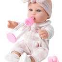 BDDOLL 12'' Baby Doll and Clothes Accessories Playset with Feeding Bottle Pacifier First Baby Dolls for Toddlers 36 Months and Up : Toys & Games