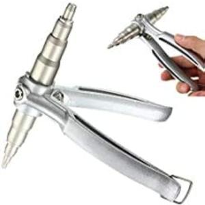 FOLAI Copper Pipe Expander - Universal Hand Tool for Refrigeration & Copper Pipe Swaging - 1/4", "5/16", "3/8", "1/2", "5/8", "3/4", "7/8" inch Tube Expander (Silver)