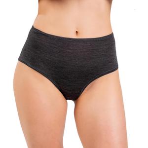 Women's Merino Wool Bikini By Woolly | RWS Certified | Soft, Breathable, Seattle Designed (Black, XS)