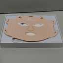 SDKWDH Red Light Mask for Face, 7-1 Colors Facial Care Mask, 850nm Infrared & Red Light Masks, Ergonomic Design for Home & Travel, Pink