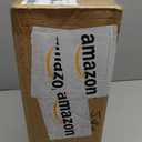 Amazon Basics Disposable Hot Paper Coffee Cups with Lids, To Go, Caf Design, 16 oz, 100-Count