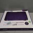 Purple Double Seat Cushion | Pressure Reducing Grid Designed for Ultimate Comfort | Designed for Office Chairs | Made in The USA