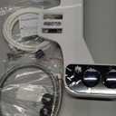 Hot and Cold Bidet Attachment for Toilet, Ultra-Slim Bidet Attachment Warm Water, Non-Electric Adjustable Pressure Self Cleaning Sprayer Nozzle Control for Posterior, Feminine Wash