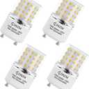 GU24 LED Bulb,15W GU24 LED TwistLock Bulbs Non-Dimmable GU24 LED Ceiling Fan Light Bulb,120 Watt Equivalent 1200lm Warm White 3000K, Squat GU24 LED Light Bulbs Replacing CFL 2 Pin Light Bulbs,4-Pack