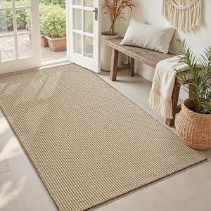 Jute Front Door Mat Indoor Entrance Indoor Door Mat Rugs for Entryway Entry Rug Mats Entrance Rug Inside Doormat Welcome Mats Boho 3x5 ft Large