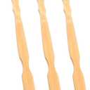 Wooden Bamboo Back Scratcher, 17" Natural Handmade Back-Scratchers for Men and Women, New Upgraded Long Headle Massager, Relaxation Gifts for Mom and Father's Day (5 Pack)