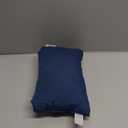 Pro Goleem Small Pillow 11"x7"x2.5" for Travel and Camping with Name Tag Mini Tiny Pillow for Room Couch Sofa Chair and Outdoor Car Air Nap Neck Lumbar Knee Rest Pillows, Navy Blue