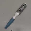 Round Brush for Blow Drying - Extra Small Ceramic Thermal Ionic Roller Brush for Sleek, Salon Blowout - Lightweight Round Hair Brush for Precise Styling and Manageable Hair (Bristle 1.7in, Barrel 1in)