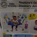 Baby Einstein Neptune's Ocean Discovery Activity Baby Jumper Activity Center, Ages 6 Months +, Max Weight 25 lbs., Unisex