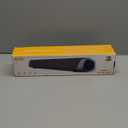 SOULION R30 Computer Speakers, USB Powered PC Speaker, Colorful LED Lights with Switch Button, 3.5mm Aux Surround Soundbar for Desktop Laptop Monitor Office Work Music, Gray