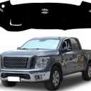 Dash Cover Dash Mat Fit for NIS-san Titan 2016 2017-2024 2025 Dashboard Cover Non-Slip Pad Accessories