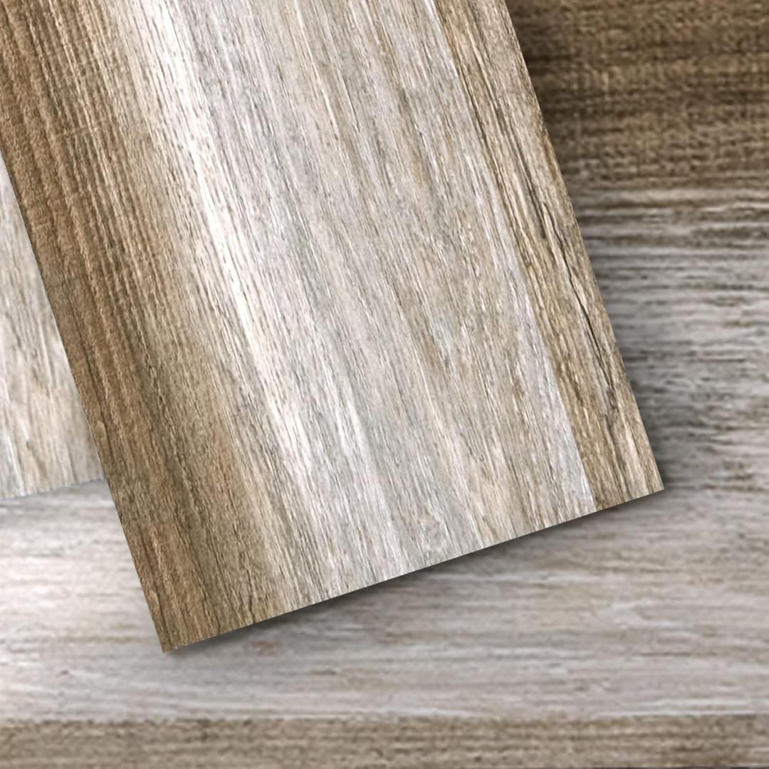 Art3d Peel and Stick Floor Tile Vinyl Wood Plank 36-Pack 54 Sq.Ft, Old Wood, Rigid Surface Hard Core Easy DIY Self-Adhesive Flooring, 36 x 6 x 0.1 inches