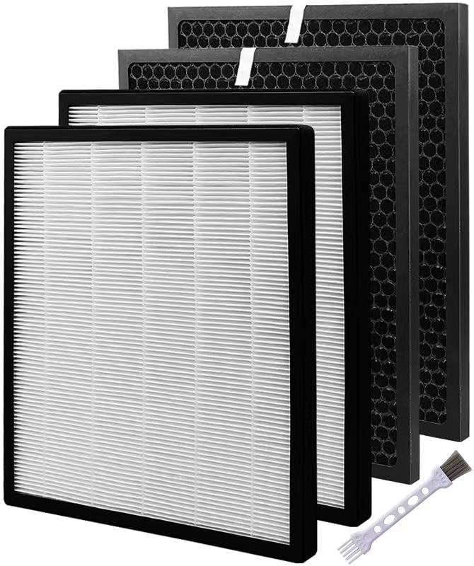 2 Pack Air Purifier Replacement Filters for LEVOIT LV-PUR131 & LV-PUR131S, LV-PUR131-RF - Activated Carbon Pre-Filters  Compatible with LEVOIT LV-PUR131 Series Air Purifiers