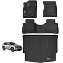 YHTAUTO Floor Mat compatible with Nissan Rogue Sport 2017-2023 (Not Fits Rogue or Select), TPE Floor Liners All-Weather Protection Custom Fit, 2nd row only