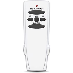 Ceiling Fan Remote Control Replacement for Hampton Bay Harbor Breeze Hunter Fan-HD Fan-HD5 L3H2010FANHD L3H2014FANHD UC7078T CHQ7078T,3-Speed, Light Dimmer, 303.9MHz