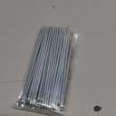 Bike Spokes Electric Bicycle E-Bike Tricycle Wheel Silver Spokes 12G 2.5mm Steel 45mm-254mm with Nipples 38pcs(Silver,12G-100mm)